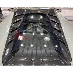 Mansory Style Carbon Fiber Rear Trunk Engine Hood For Lamborghini Huracan LP610 & LP580 2014-2019