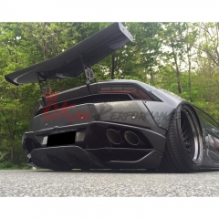 LB Style Carbon Fiber Rear Diffuser Extension For Lamborghini Huracan LP610 2014-2019