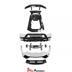 Performante Style Forged Dry Carbon Fiber with Portion Primer Conversion Body Kits For Lamborghini Huracan LP610 & LP580 2014-2019