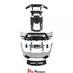 Performante Style Dry Carbon Fiber with Portion Primer Conversion Body Kits For Lamborghini Huracan LP610 & LP580 2014-2019