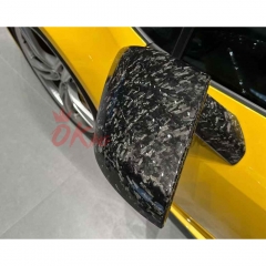 Forged Dry Carbon Fiber Mirror (Replacement) For Lamborghini Huracan LP610 & LP580 & Performante & EVO & STO & Tecnica 2014-2025