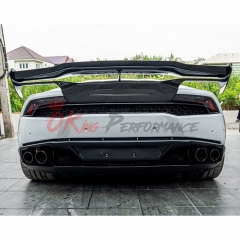 Vorsteiner STO Style Dry Carbon Fiber Rear Spoiler For Lamborghini Huracan LP580 & LP610 & EVO & Tecnica 2014-2025