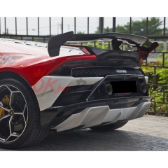 VORSTEIN STO Style Carbon Fiber Rear Spoiler Wing For Lamborghini Huracan LP580 & LP610 & EVO & Tecnica 2014-2025