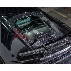 Performante Style Forged Dry Carbon Fiber Rear Engine Hood & Spoiler Wing Set For Lamborghini Huracan LP610 & LP580 & EVO & STO & Tecnica 2014-2025