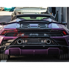 MAD Style Carbon Fiber Rear Spoiler Wing For Lamborghini Huracan LP610 & LP580 & EVO & Tecnica 2014-2025