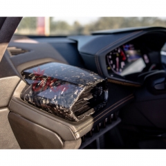 Dry Forged Carbon Fiber Interiors Kits AC Panels Trim Caps (Replacement) For Lamborghini Huracan LP610 & LP580 & EVO & Tecnica LHD RHD 2014-2025