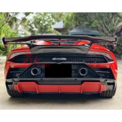 VORSTEIN STO Style Carbon Fiber Rear Spoiler Wing For Lamborghini Huracan LP580 & LP610 & EVO & Tecnica 2014-2025