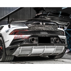 Vorsteiner STO Style Forged Dry Carbon Fiber Rear Spoiler For Lamborghini Huracan LP580 LP610 EVO Tecnica 2014-2025