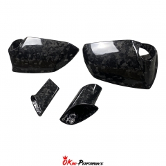 Forged Dry Carbon Fiber Mirror (Replacement) For Lamborghini Huracan LP610 & LP580 & Performante & EVO & STO & Tecnica 2014-2025