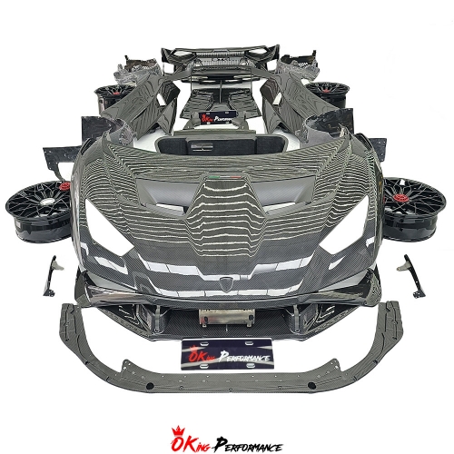 STO Conversion Full Dry Carbon Fiber Complete Body Kits For Lamborghini Huracan LP610 & & LP580 & EVO & Tecnica 2014-2025