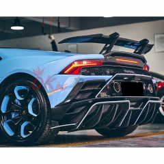 EVO Style Dry Carbon Fiber DuckTail Rear Spoiler For Lamborghini Huracan LP580 & LP610 & EVO 2015-2025