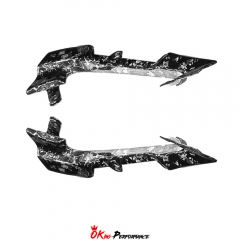 Dry Carbon Fiber Interiors Kits Left & Right Center Console Trim Panel (Replacement) For Lamborghini Huracan LP610 & LP580 & EVO & Tecnica 2014-2025