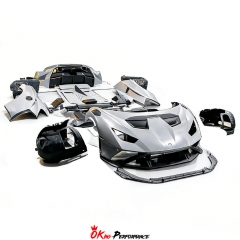 STO Conversion Body Kits Dry Carbon Fiber With Portion Primer For Lamborghini Huracan LP610 & LP580 & EVO & Tecnica 2014-2025