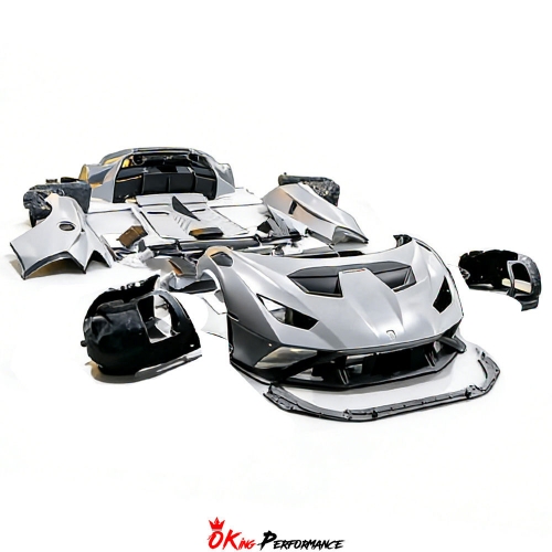 STO Conversion Body Kits Dry Carbon Fiber With Portion Primer For Lamborghini Huracan LP610 & LP580 & EVO & Tecnica 2014-2025