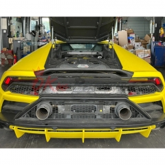 EVO Style Dry Carbon Fiber DuckTail Rear Spoiler For Lamborghini Huracan LP580 & LP610 & EVO 2015-2025