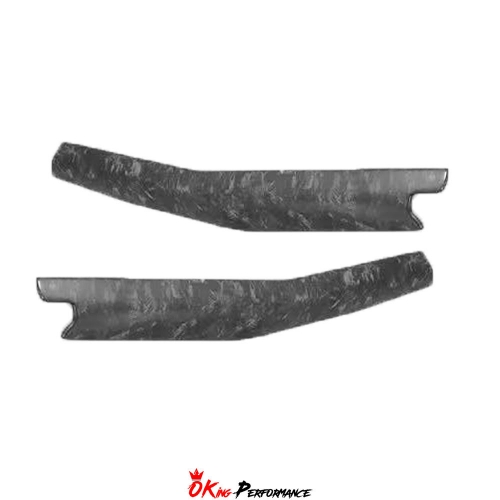 Dry Carbon Fiber Interiors Kits Left & Right Console ArmRest Side Strips Panel (Replacement) For Lamborghini Huracan LP610 & LP580 & EVO & Tecnica 2014-2025