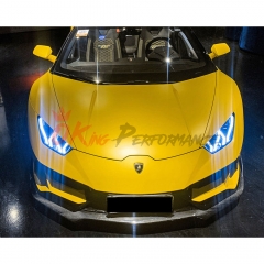 OC Style Dry Carbon Fiber Front Lip for Lamborghini Huracan EVO 2019-2025