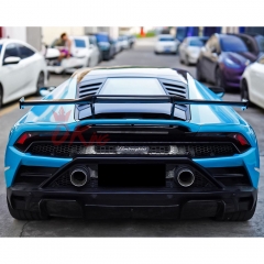 OC Style Dry Carbon Fiber Rear Spoiler Wing For Lamborghini Huracan EVO & EVO RWD 2019-2025