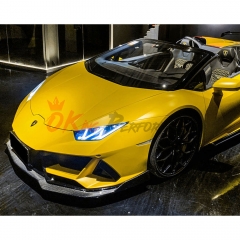 OC Style Dry Carbon Fiber Front Lip for Lamborghini Huracan EVO 2019-2025