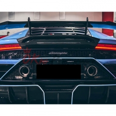 Dry Carbon Fiber Rear Trunk Spoiler Lid For Lamborghini Huracan EVO & EVO RWD 2019-2025