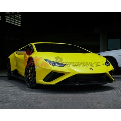 Novitec Style Dry Carbon Fiber Front Lip For Lamborghini Huracan EVO RWD 2020-2025