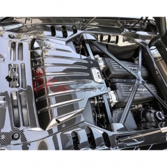 Upgrade Options Dry Carbon Fiber Engine Bay Panels Replacement Kits For Lamborghini Huracan LP610 & LP580 2014-2019