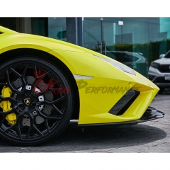 Novitec Style Dry Carbon Fiber Front Lip For Lamborghini Huracan EVO RWD 2020-2025