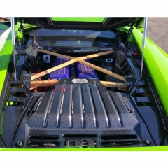 Upgrade Options Dry Carbon Fiber Engine Bay Panels Replacement Kits For Lamborghini Huracan LP610 & LP580 2014-2019
