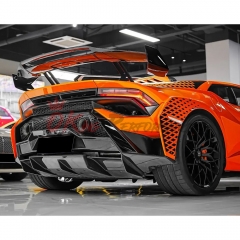 OEM Style Dry Carbon Fiber Rear Diffuser For Lamborghini Huracan STO 2021-2025