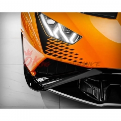 OEM Style Dry Carbon Fiber Front Lip (bottom part) For Lamborghini Huracan STO 2021-2025
