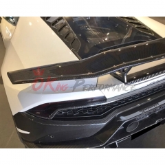 Vorsteiner Center Exit ExhaUst Style Dry Carbon Fiber with Portion Primer Rear Bumper For Lamborghini Huracan EVO & Tecnica 2020-2025
