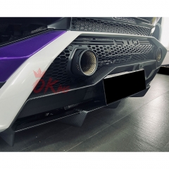 OEM Style Dry Carbon Fiber Rear Diffuser For Lamborghini Huracan STO 2021-2025
