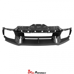 OEM Style Dry Carbon Fiber Front Lip (bottom part) For Lamborghini Huracan STO 2021-2025