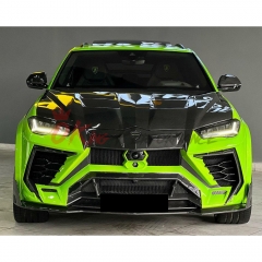 Mansory Style Dry Carbon Fiber with Portion Primer Body Kits For Lamborghini URUS 2018-2022