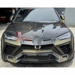 Mansory Style Dry Carbon Fiber Hood For Lamborghini URUS 2018-2022
