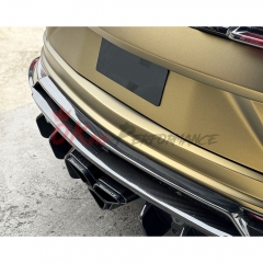 Mansory Style Dry Carbon Fiber with Portion Primer Rear Bumper For Lamborghini URUS 2018-2022