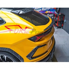 Topcar OEM Style Dry Carbon Fiber Spoiler Trunk Wing For Lamborghini URUS 2018-2022