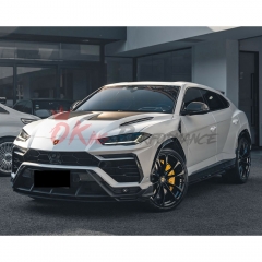 TopCar Style Dry Carbon Fiber Front Lip For Lamborghini URUS 2018-2022