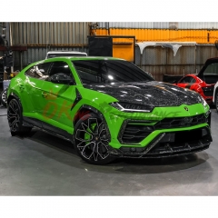 TopCar Style Dry Carbon Fiber Wheel Trims (6PCS) For Lamborghini URUS 2018-2022