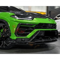 TopCar Style Dry Carbon Fiber Front Lip For Lamborghini URUS 2018-2022