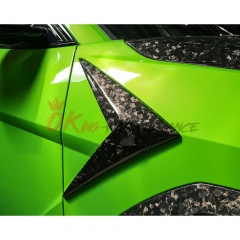 TopCar Style Dry Carbon Fiber Fender Side Trims For Lamborghini URUS 2018-2022