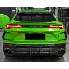 TopCar Style Dry Carbon Fiber Rear Bumper Vent For Lamborghini URUS 2018-2022