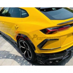 TopCar Style Dry Carbon Fiber Rear Bumper Vent For Lamborghini URUS 2018-2022