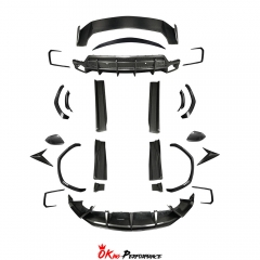 TopCar Style Dry Carbon Fiber Car Body kit For Lamborghini URUS 2018-2022