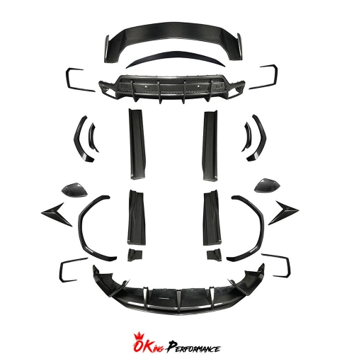 TopCar Style Dry Carbon Fiber Car Body kit For Lamborghini URUS 2018-2022