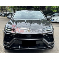 TopCar Style Dry Carbon Fiber Hood For Lamborghini URUS 2018-2022
