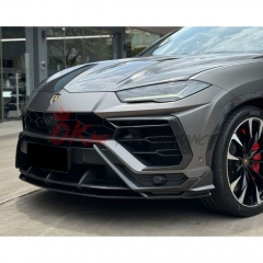 TC-Style Dry Carbon Fiber Front Bumper Vent Canard For Lamborghini URUS 2018-2022