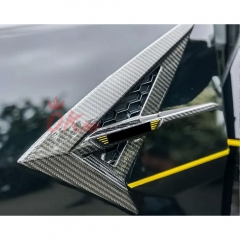 MSY Style Dry Carbon Fiber Fender Trims Cover For Lamborghini URUS 2018-2022