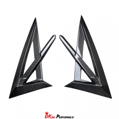 MSY Style Dry Carbon Fiber Fender Trims Cover For Lamborghini URUS 2018-2022