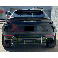 Vorsteiner Style Dry Carbon Fiber Rear Diffuser For Lamborghini URUS 2018-2022